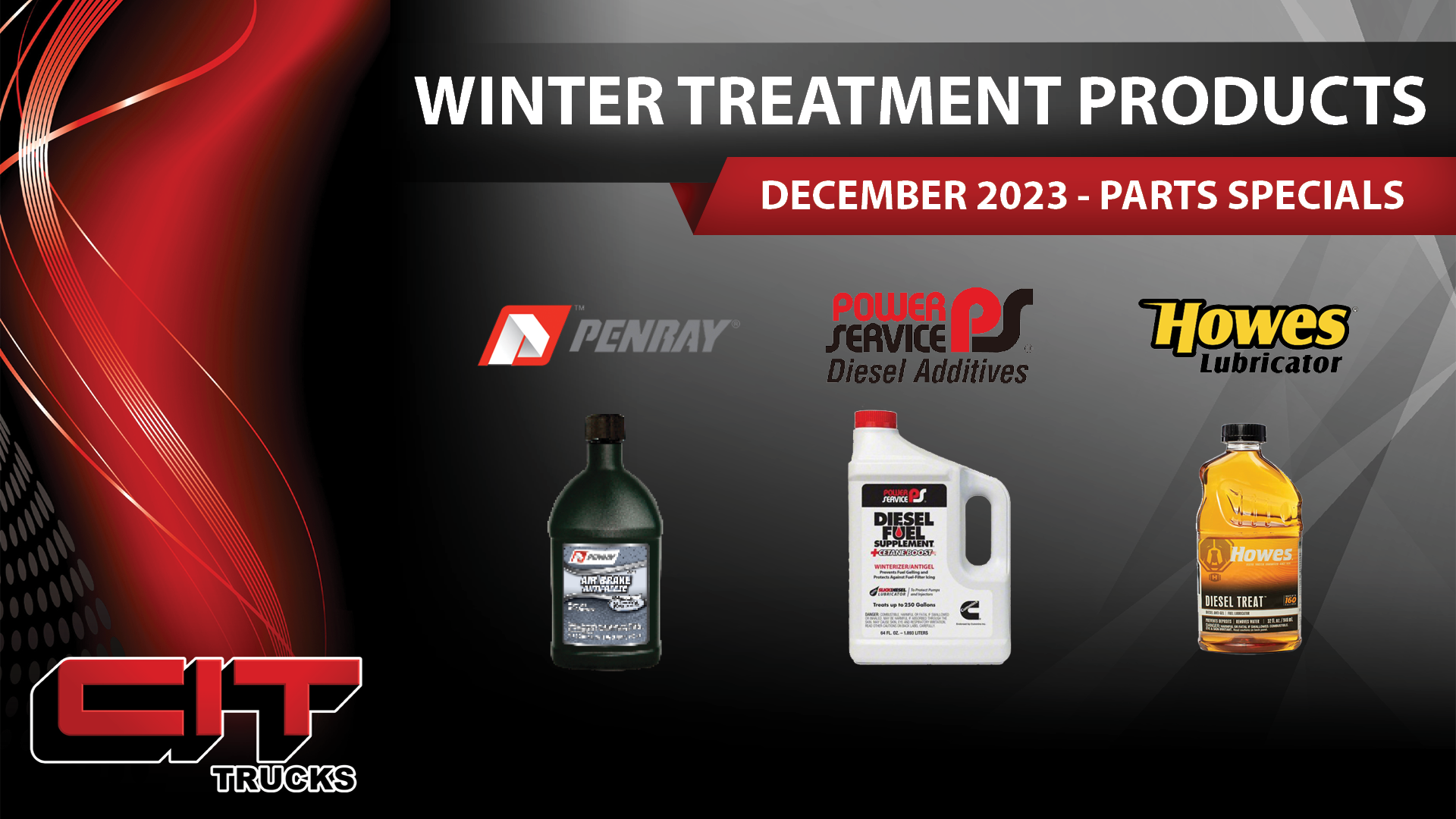 CIT Trucks Winter Additives