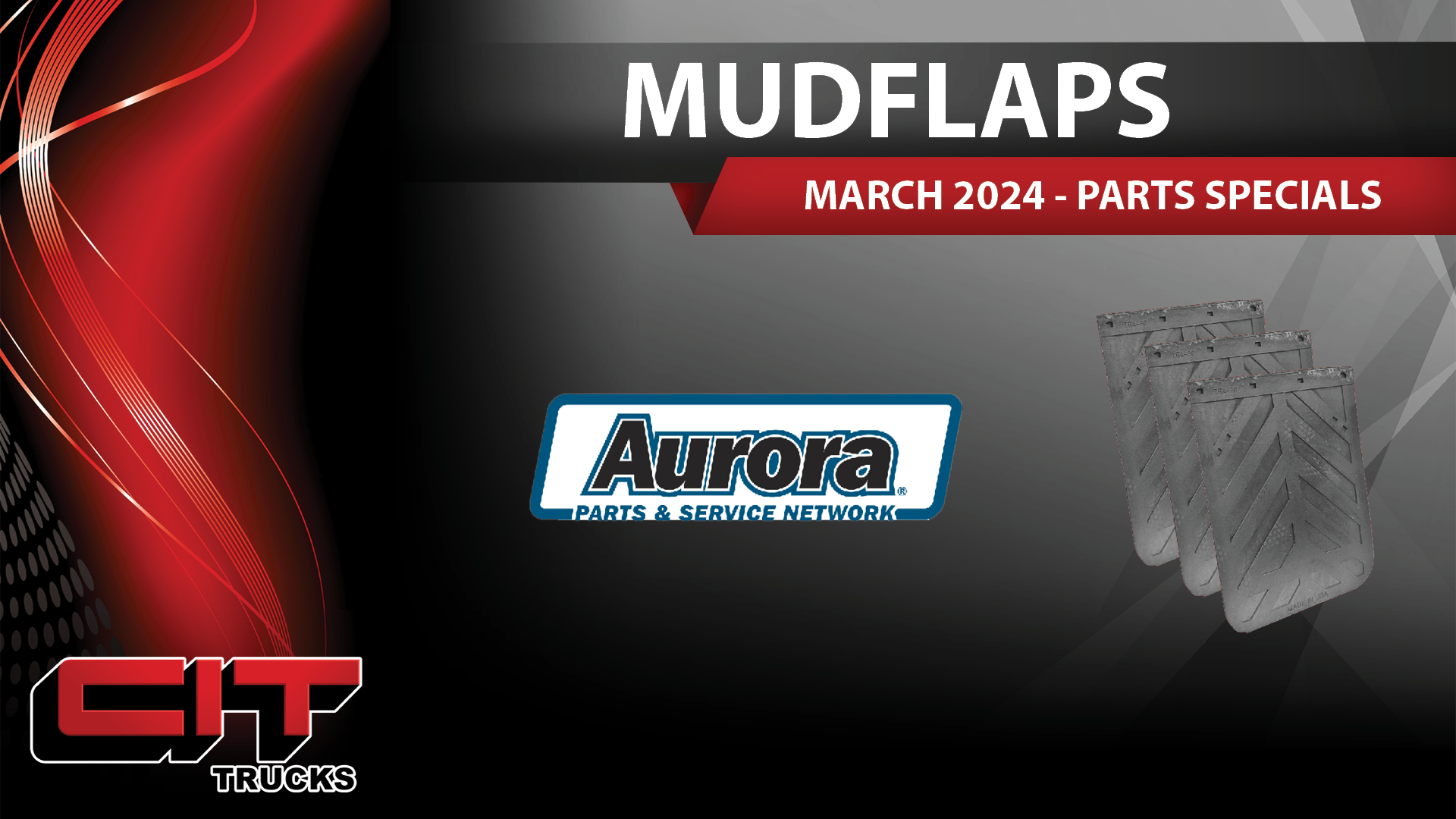 March 2024 Parts Specials – Mudflaps
