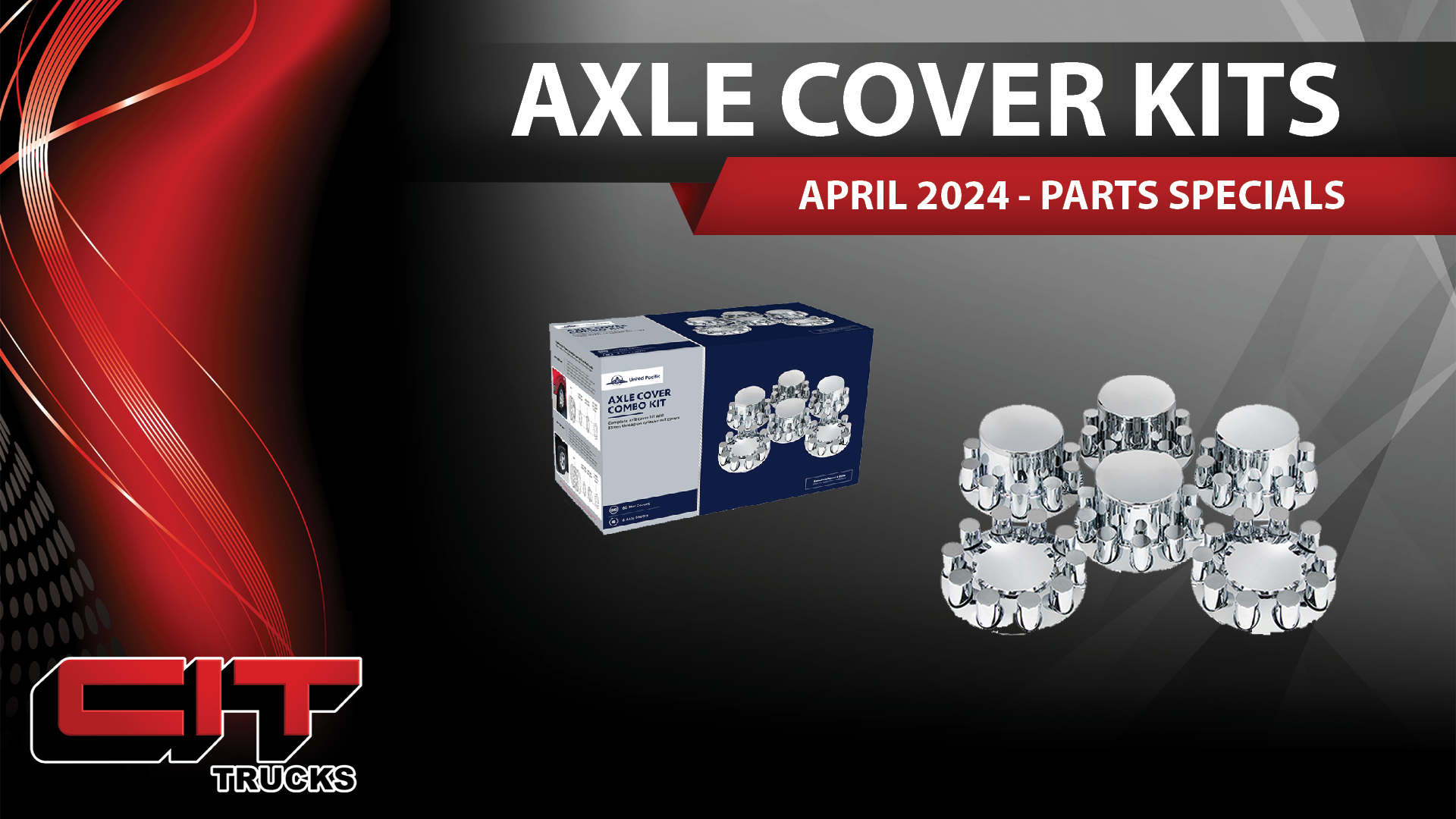 Axle cover kits