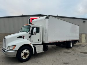 used T270 box truck kenworth CIT Trucks