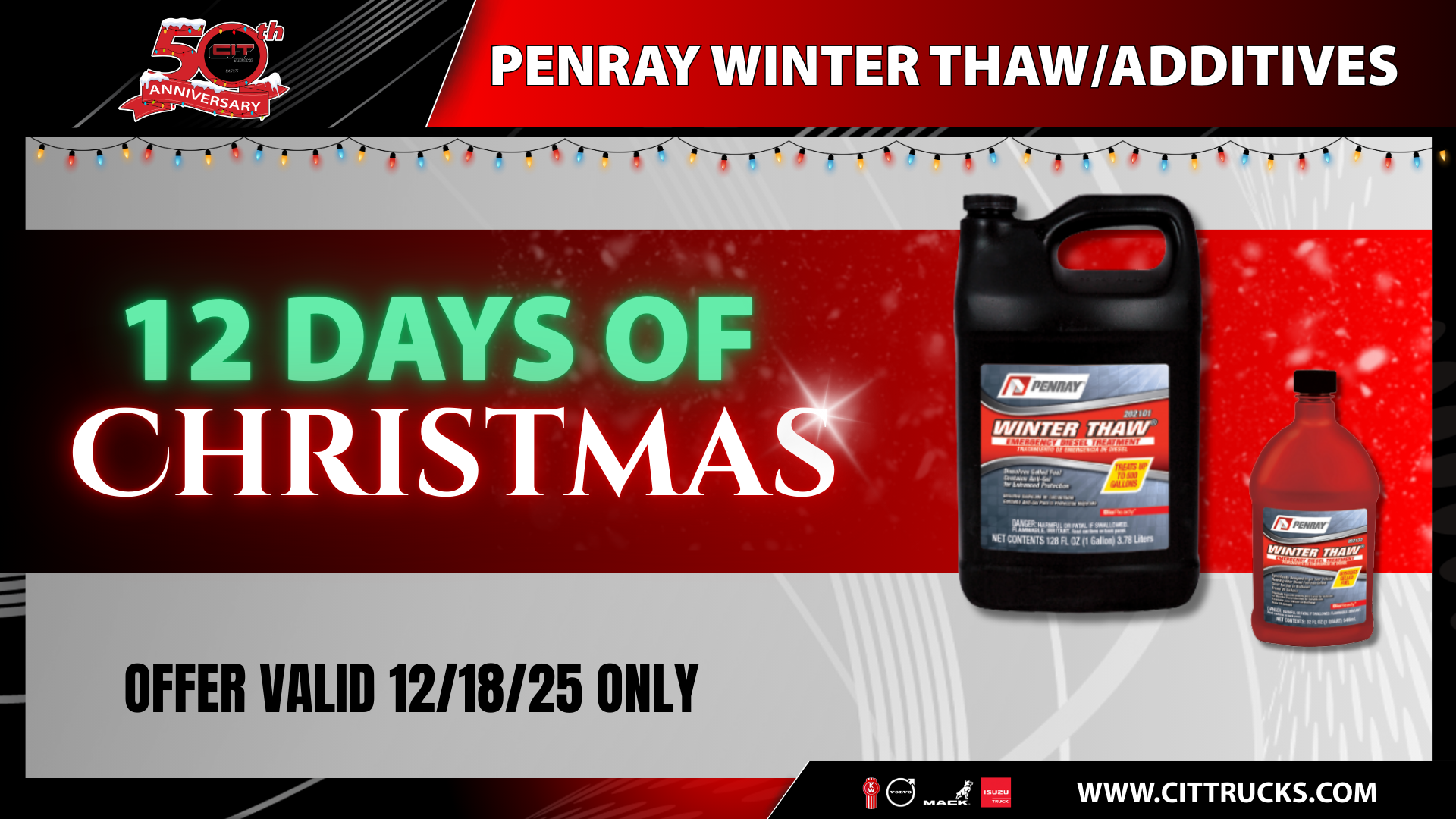 Kenworth Privilege Specials – June 2022 7 Penray Winter