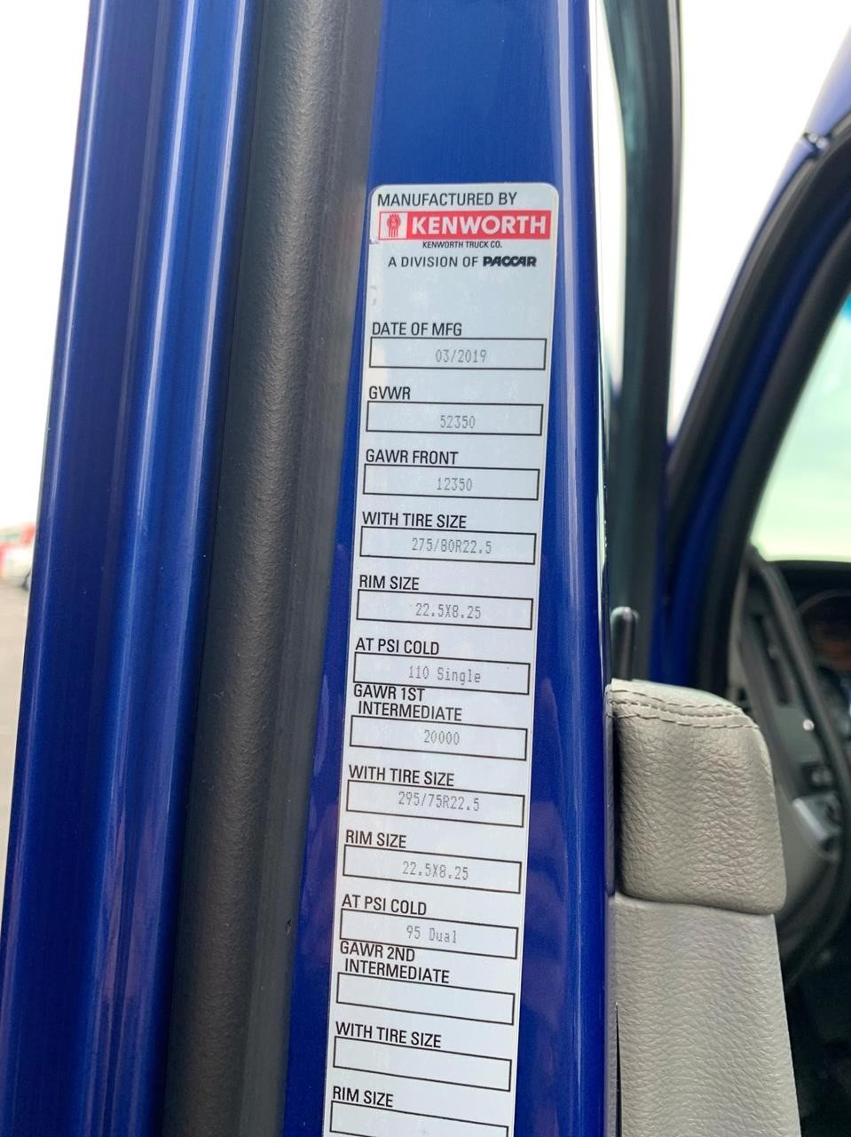 2020 KENWORTH T680 10027108724 2020 KENWORTH T680 10027108724
