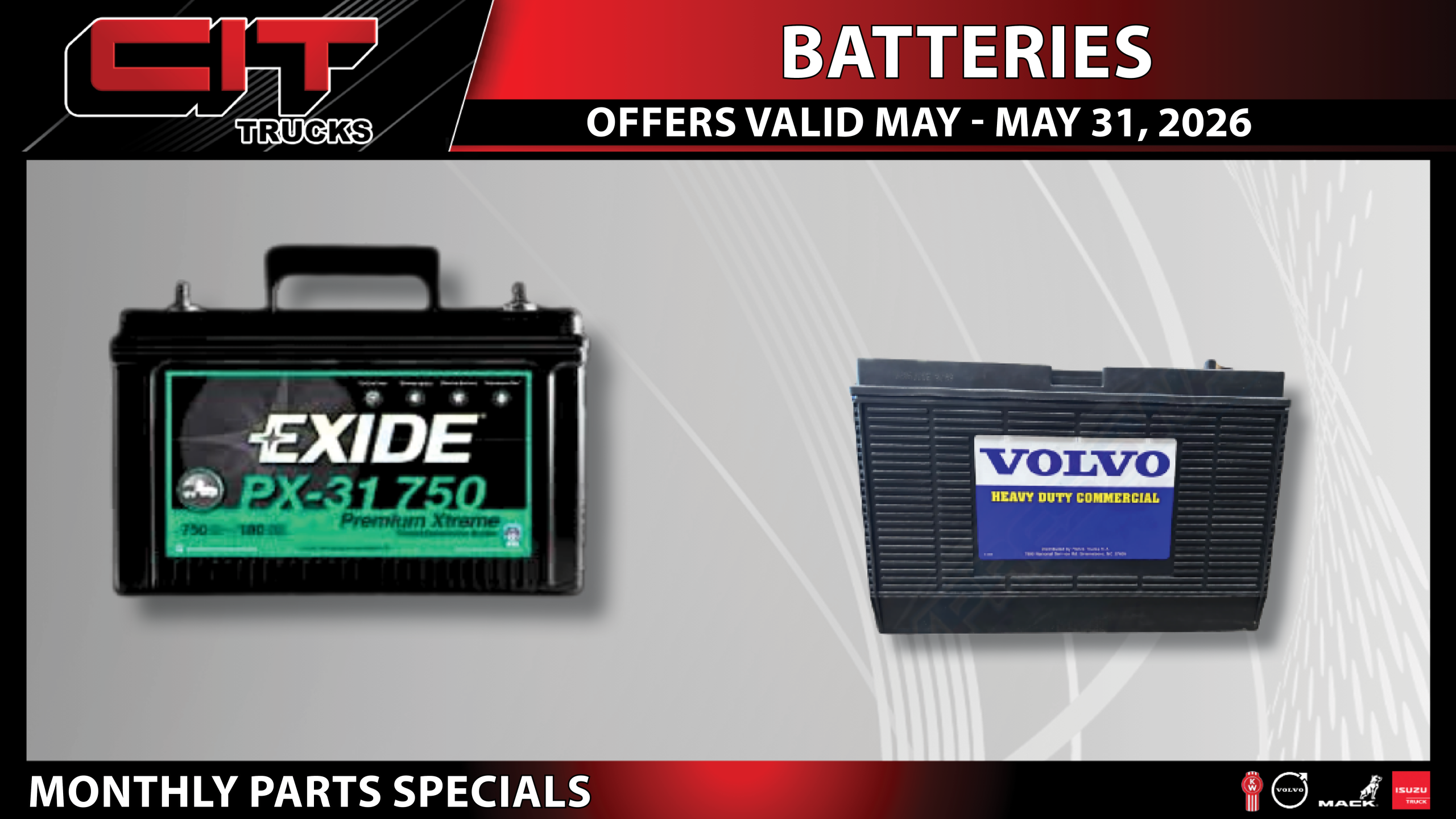 Batteries - CIT TRUCKS