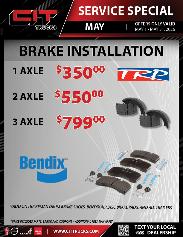 Brake Installation - CIT Trucks