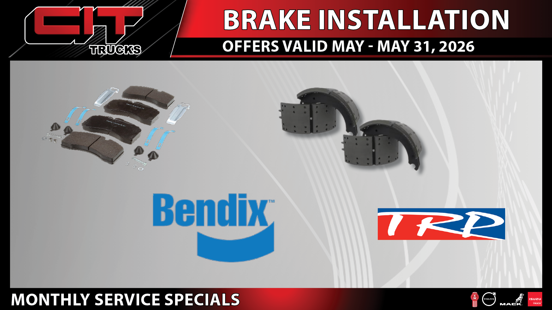 Brake Installation - CIT Trucks