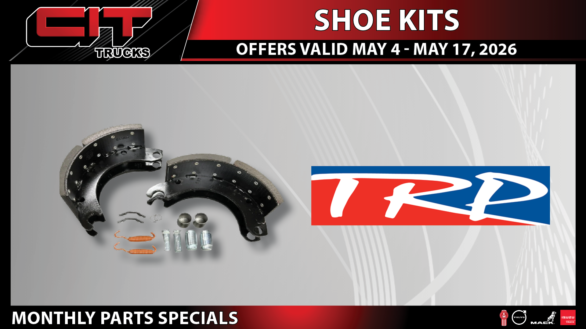Reman Shoe Kits - CIT TRUCKS