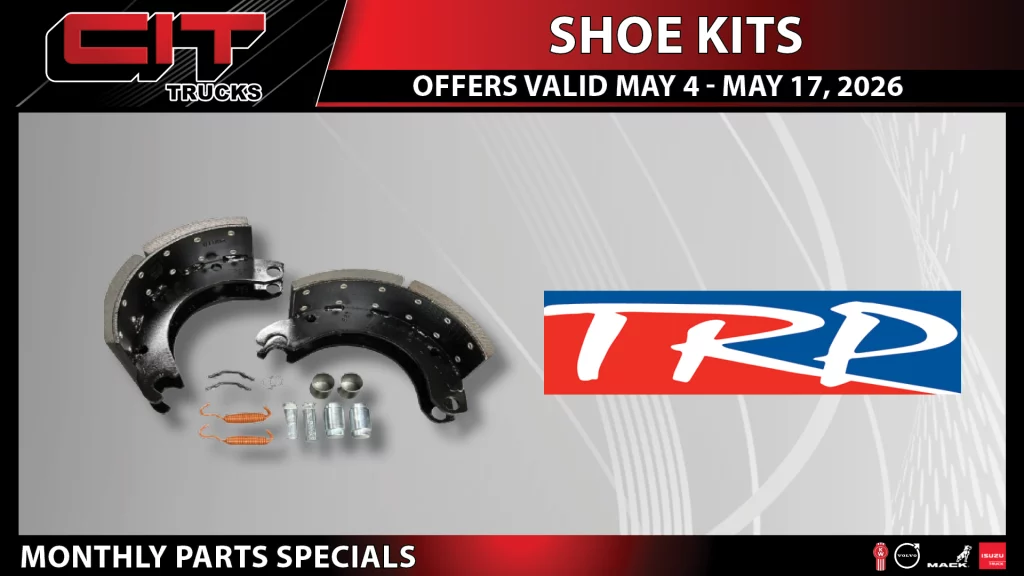 January 2024 Parts Specials – Block Heaters 4 Reman Shoe Kits - CIT TRUCKS