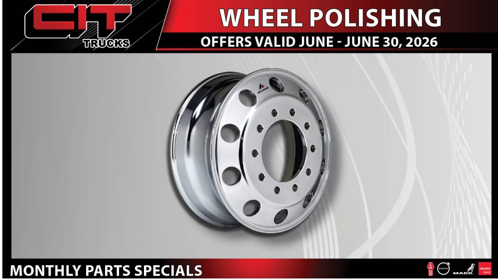 June 2023 Parts Special – HVAC 3 Wheel Polishing Special - CIT Trucks