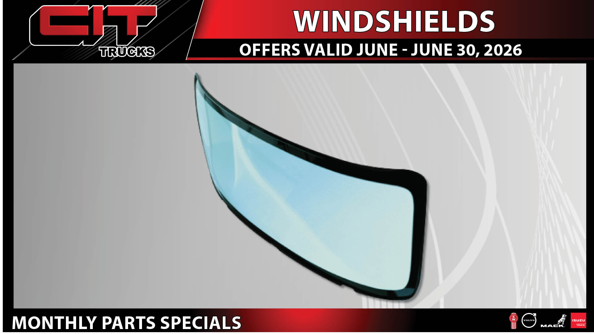 Windshield Special - CIT Trucks