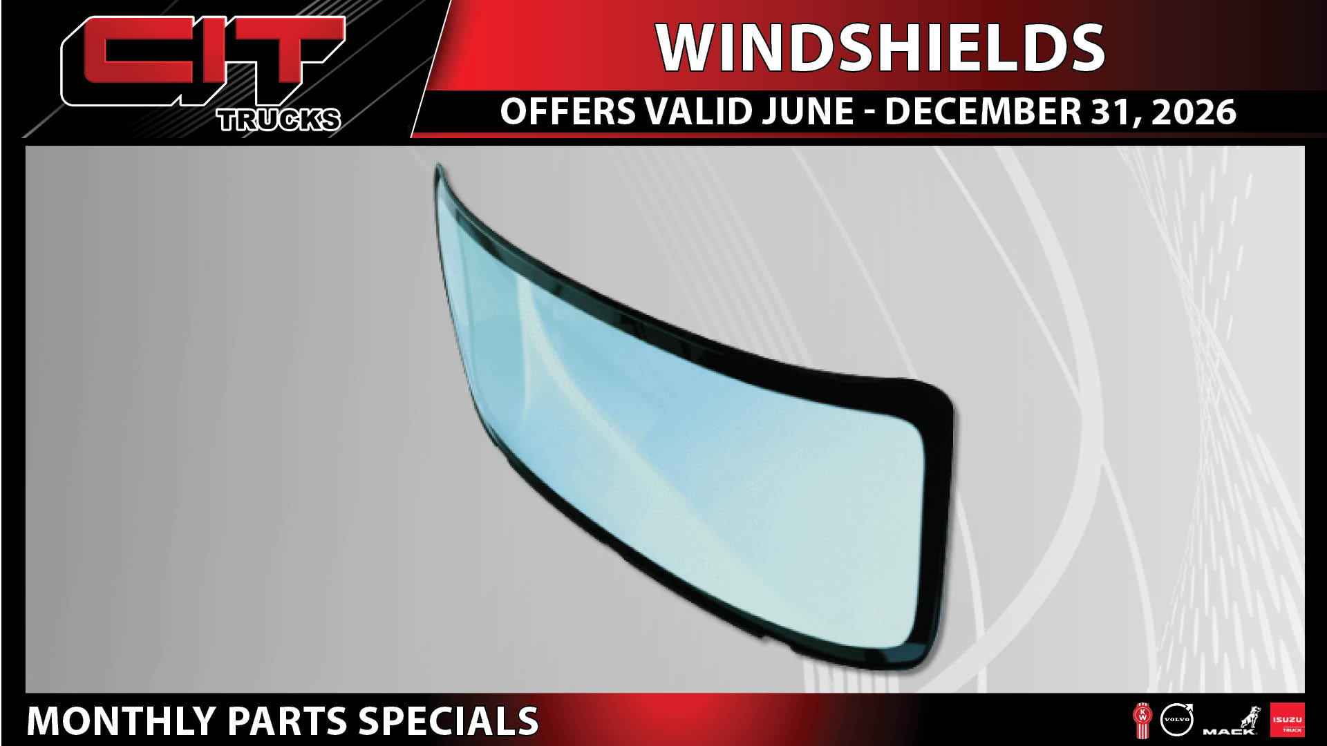 Windshield Special - CIT Trucks